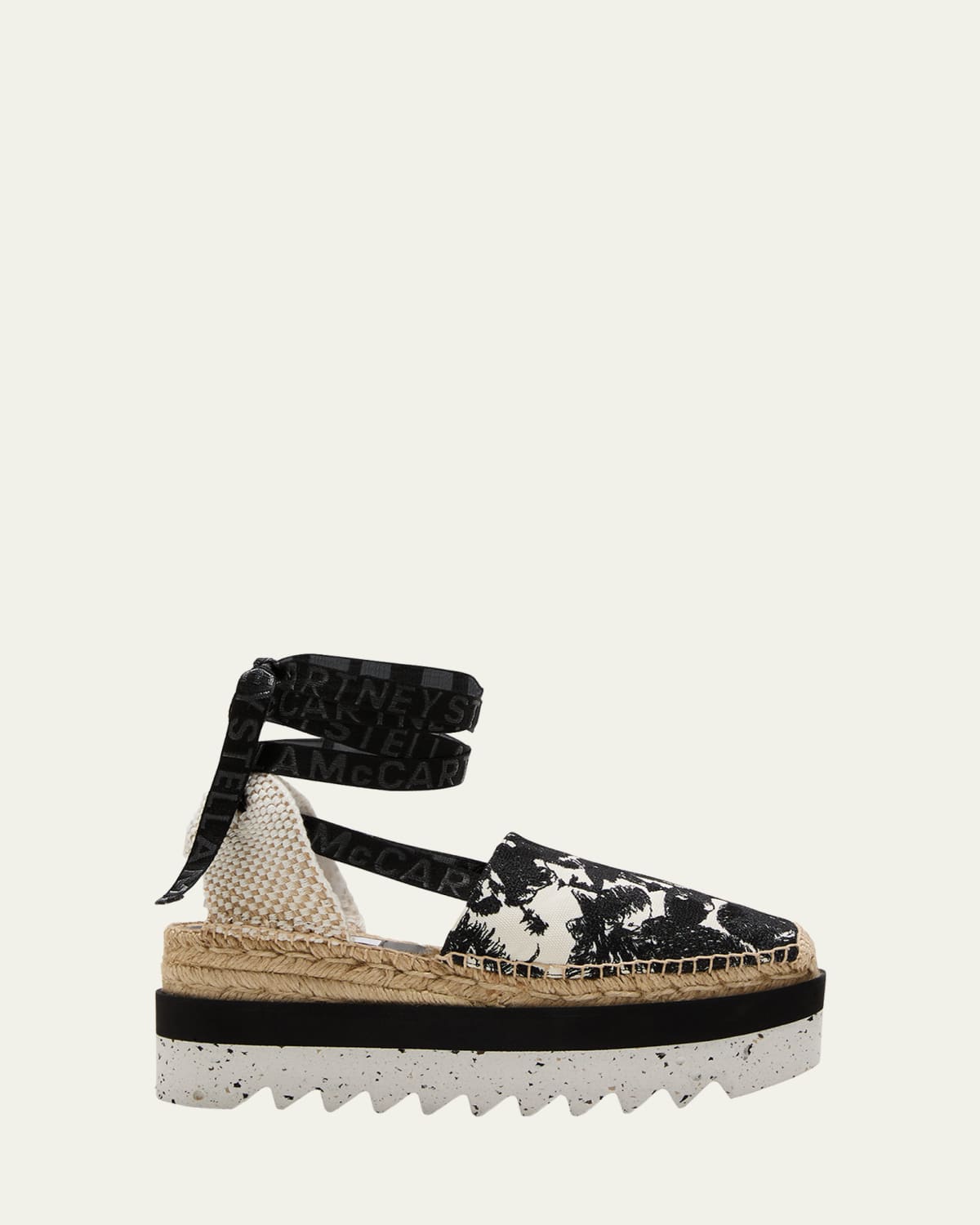 【関税送料込】☆Stella McCartney☆Gaia Platform Espadrilles Women Black Gaia Platform Espadrilles | Stella McCartney US