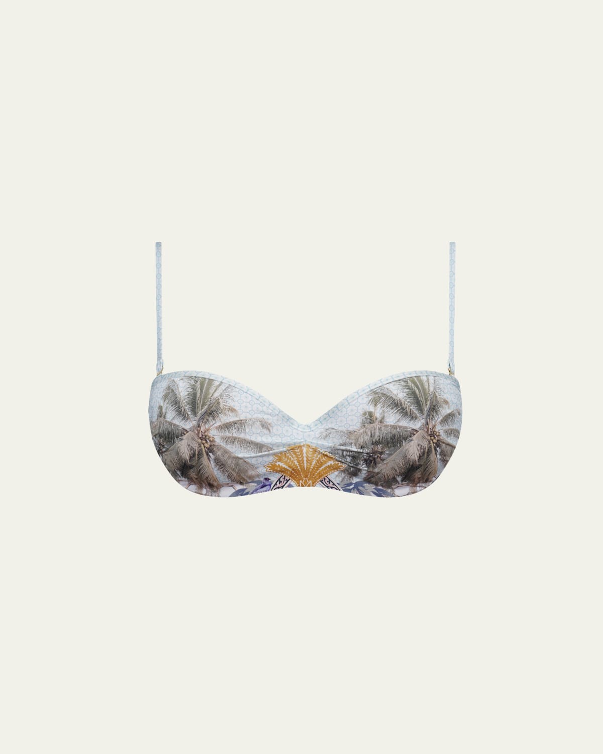 Magdalena Orquidea Hand-Embellished Bikini Top