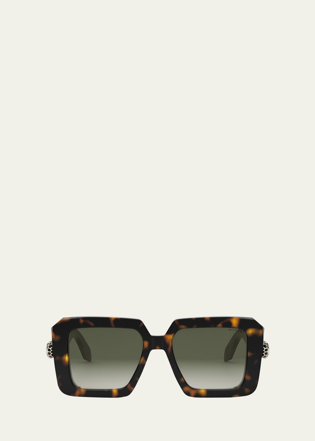 BVLGARI Serpenti Forever Square Sunglasses - Bergdorf Goodman