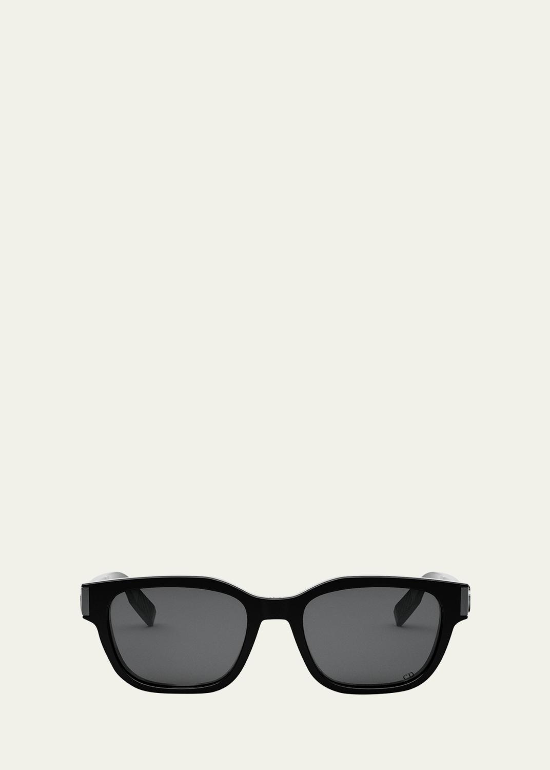 Thom Browne Men's Acetate and Titanium Oval Sunglasses - Bergdorf Goodman