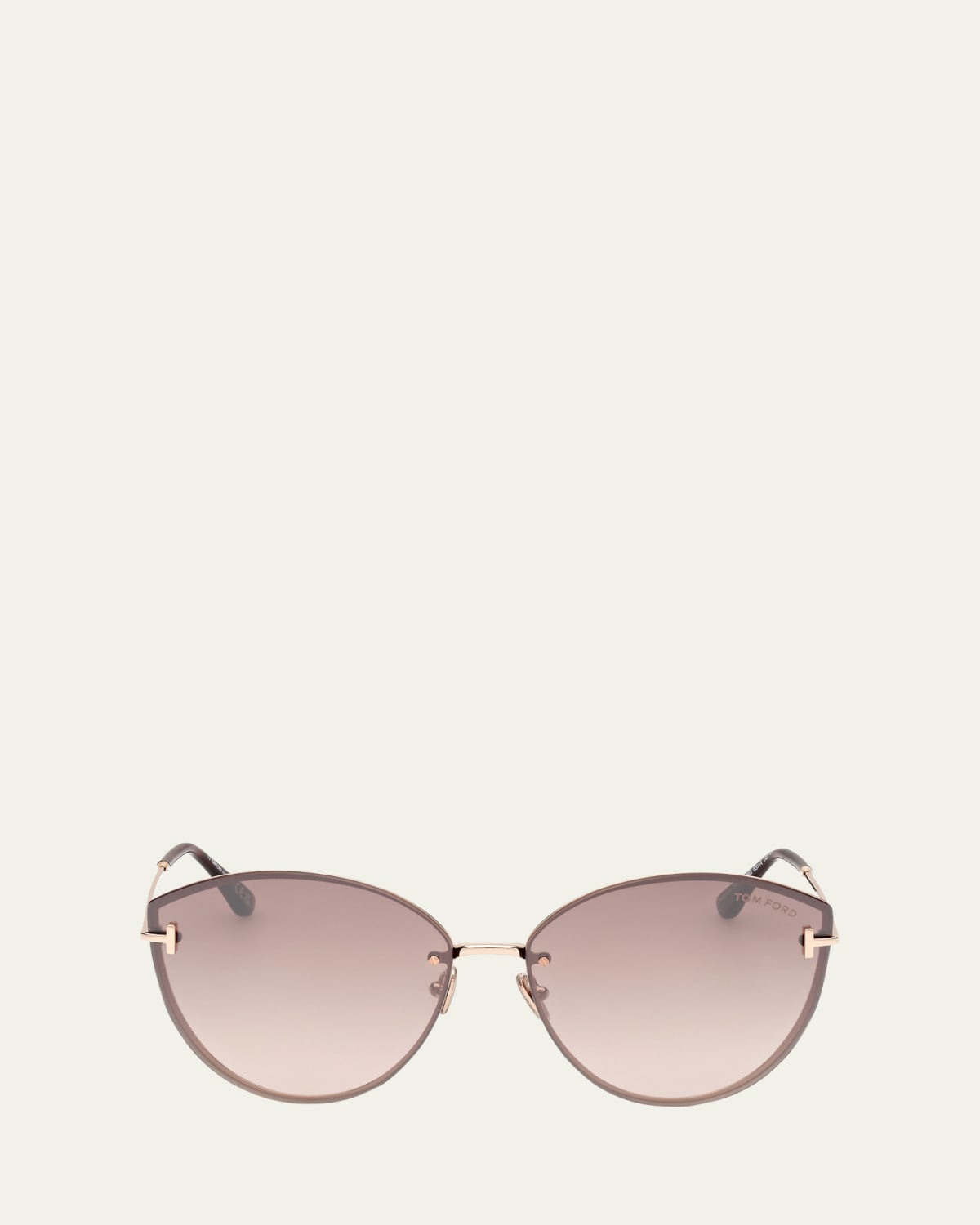 TOM FORD Lily Monochrome Acetate Cat-Eye Sunglasses - Bergdorf Goodman