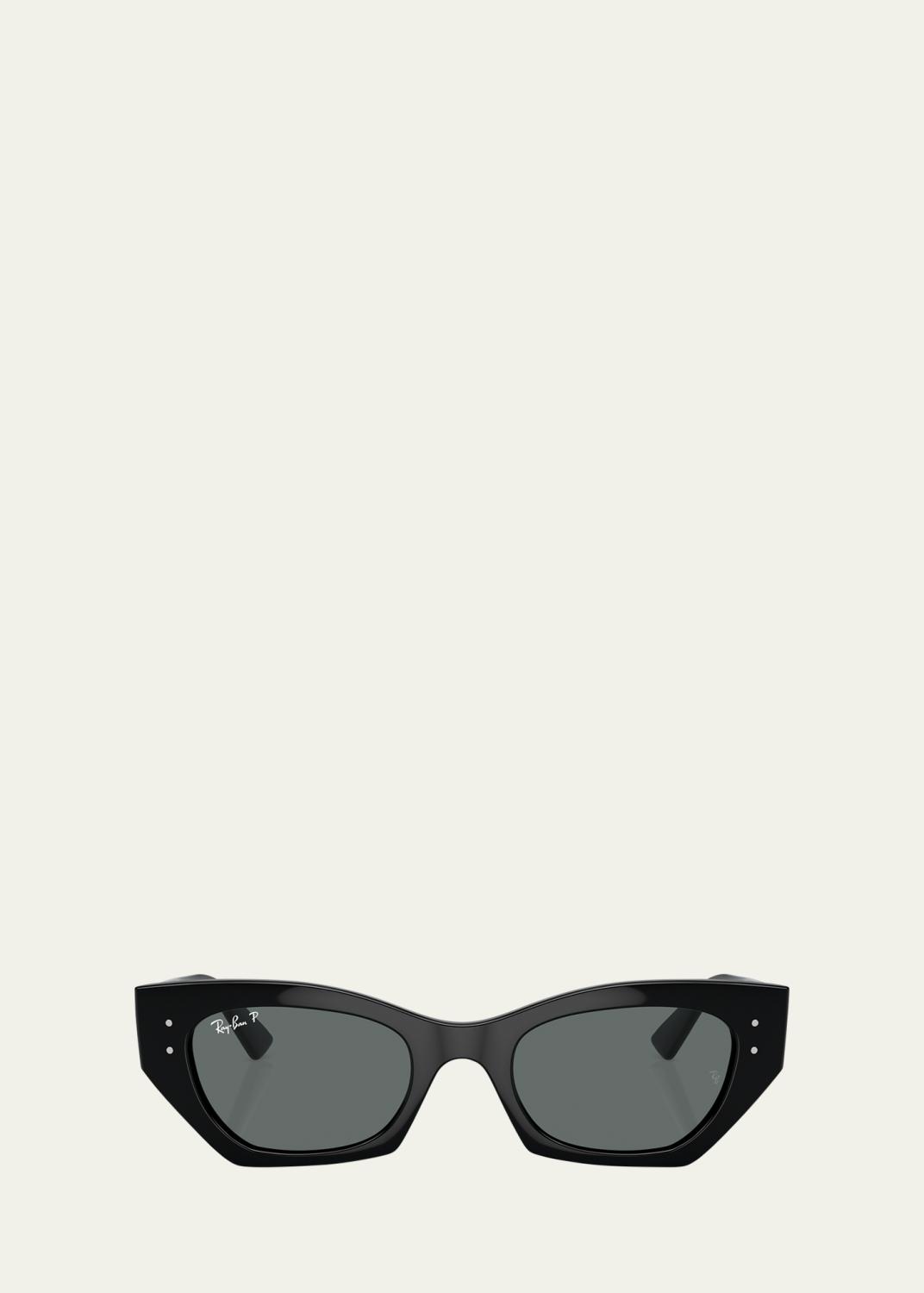 Rebecca Minkoff Stevie Square Metal Sunglasses - Bergdorf 