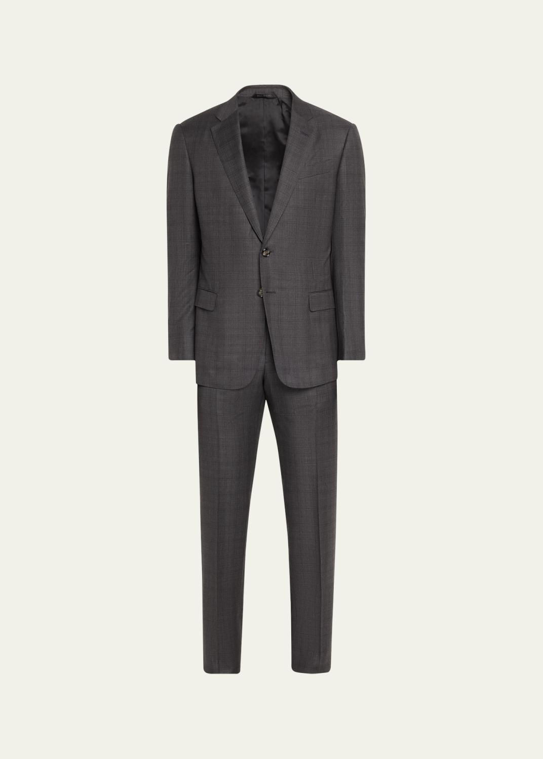 Giorgio Armani Men's Tonal Micro Pinstripe Two-Piece Suit