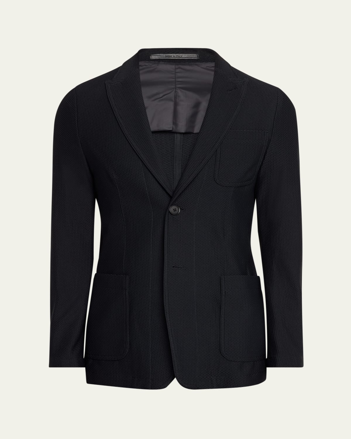 Giorgio Armani Men's Seersucker Suit Separate Jacket - Bergdorf
