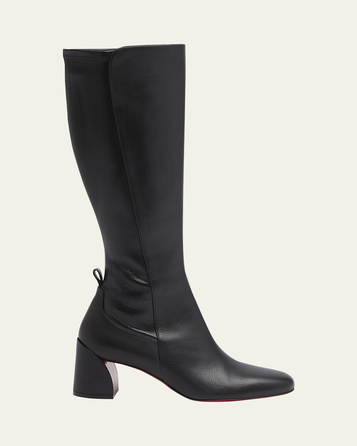 ロングブーツ The Row Awar satin over-the-knee boots Awar satin over-the-knee boots in black - The Row | Mytheresa
