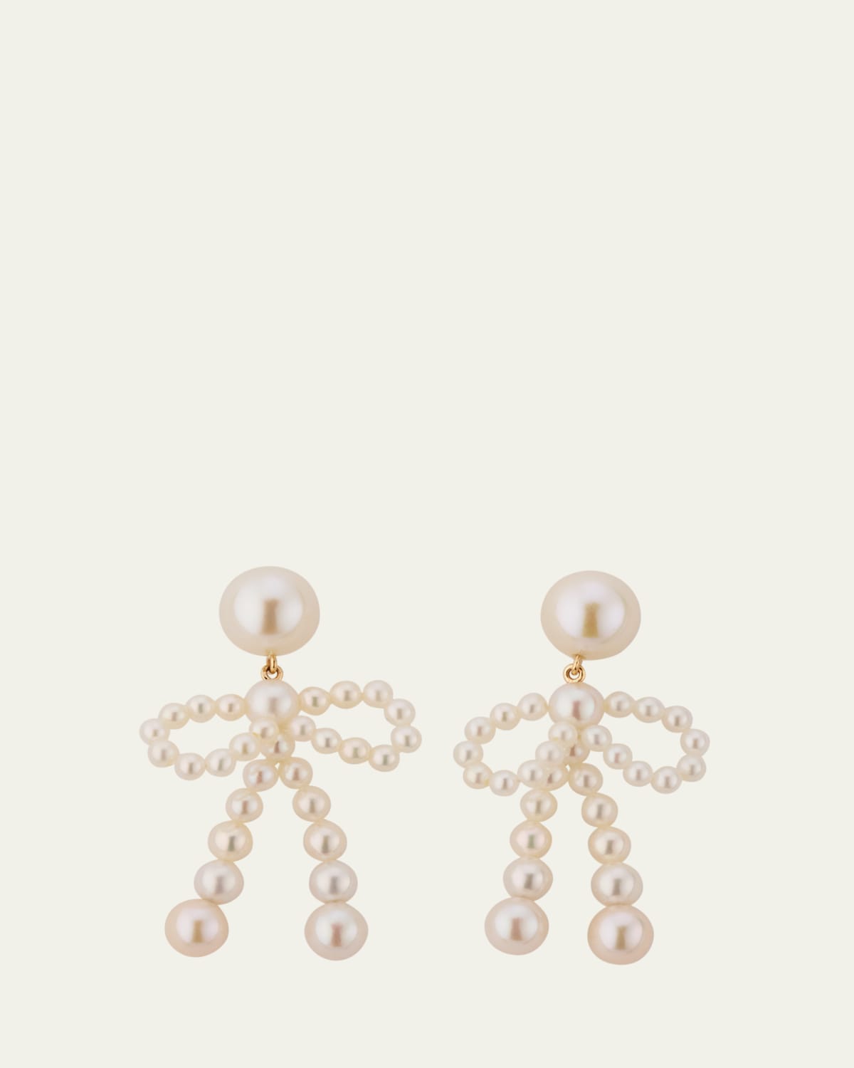 LIE STUDIO The Diana 18K Gold Plated Statement Earrings - Bergdorf