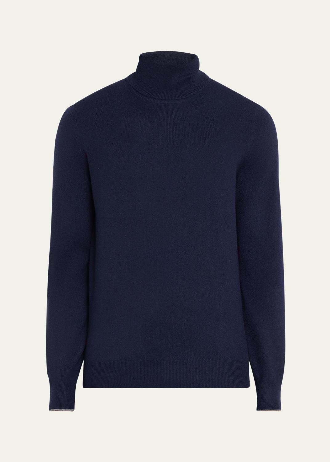Rick Owens Men's Cashmere Oversized Turtleneck Sweater - Bergdorf
