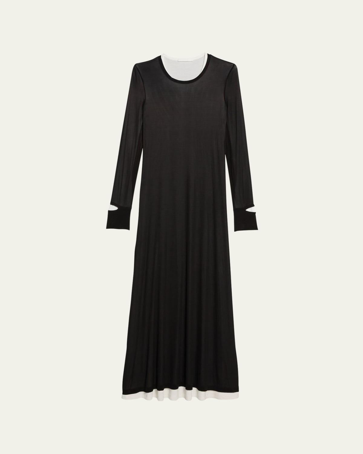 S-Ring Rib Maxi Tank Dress