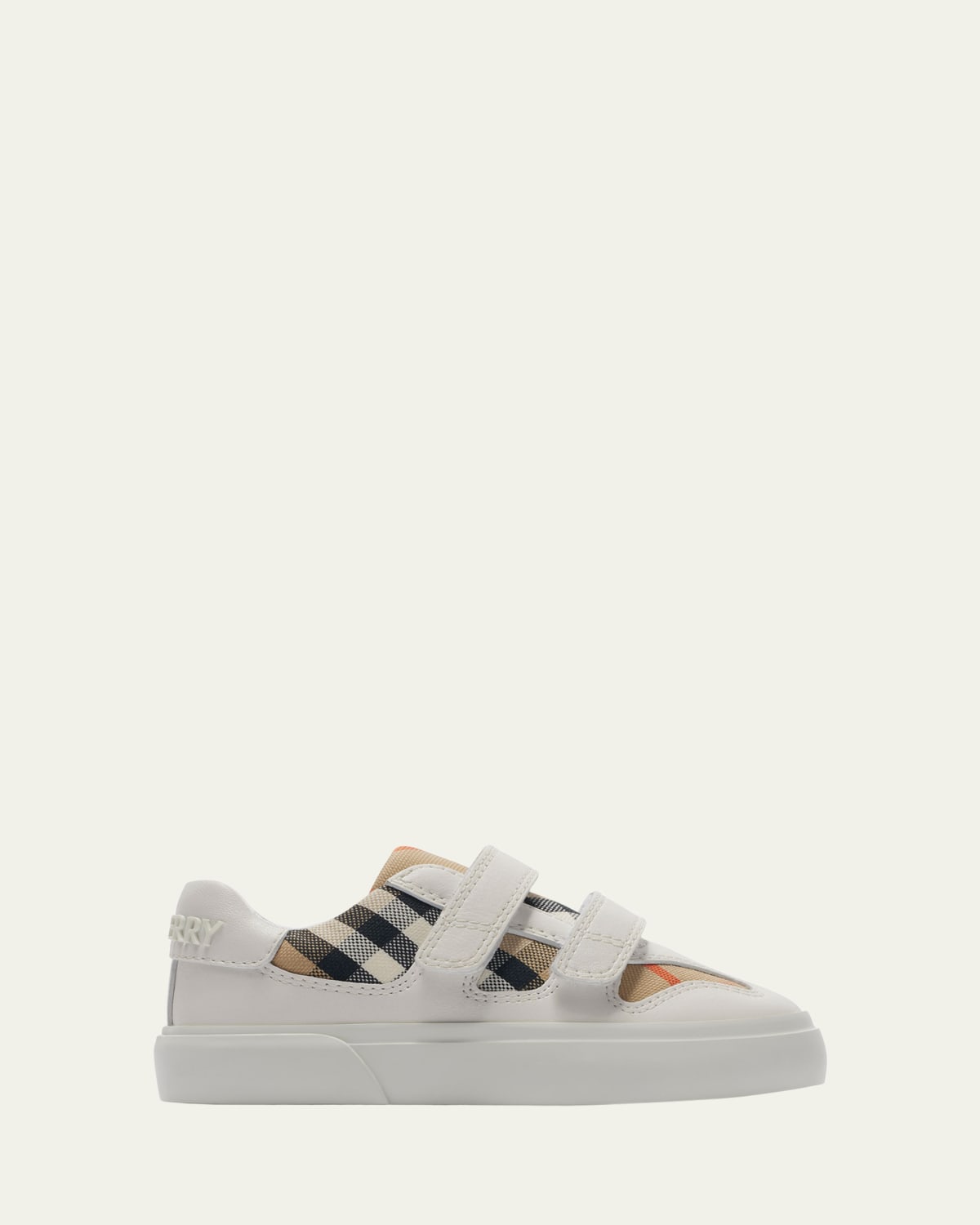 Burberry Boy's Cambridge Cotton Check Sneakers, Toddler/Kid