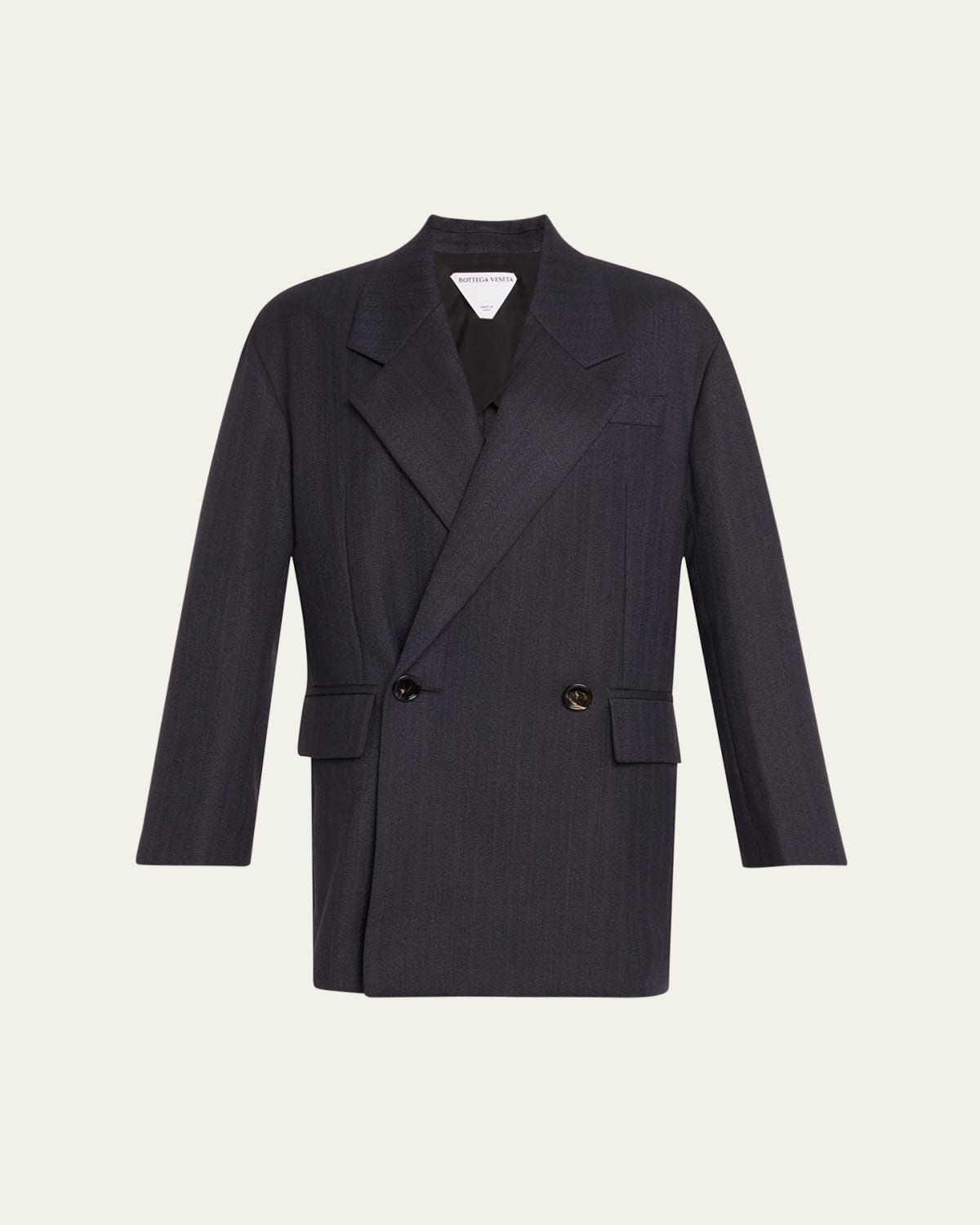 【PORTERNA】Deakin Diagonal Blazer Blazer with pockets | Genny