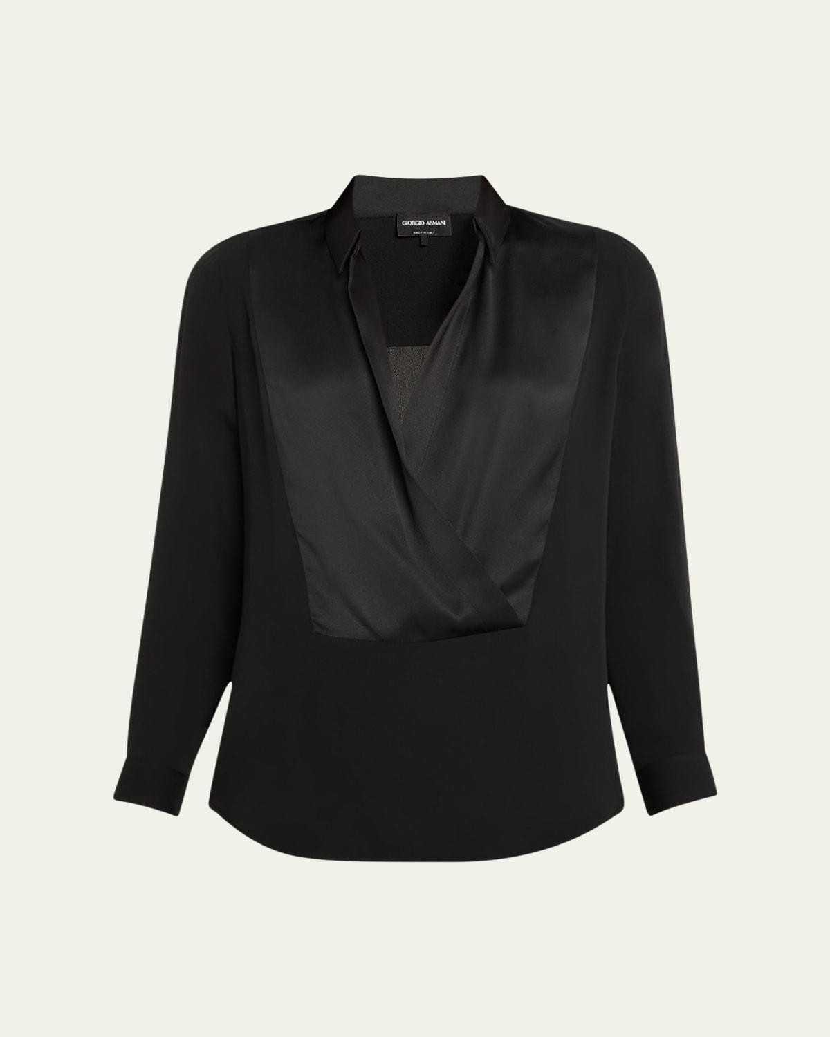 KHAITE Collie Balloon-Sleeve Washed Cotton-Poplin Shirt in