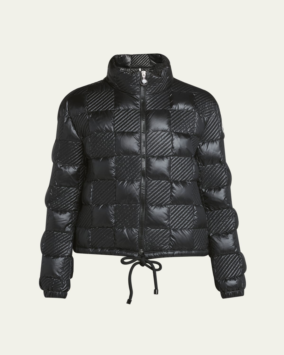 Moncler Guethary Reversible Flower-Print Long Parka Moncler Guethary Reversible Flower-Print Long Parka