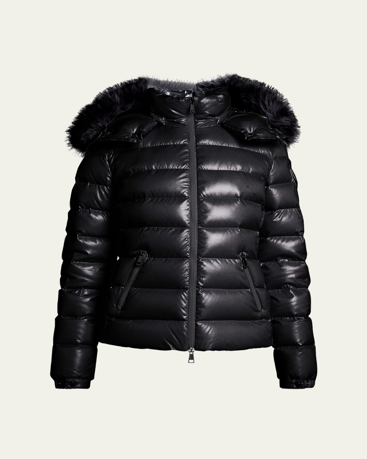 Moncler Maire Shiny Puffer Jacket with Removable Hood - Bergdorf