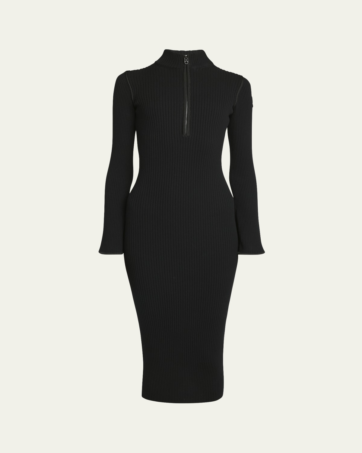 delora fitted mock neck dress Alice + Olivia main image 0