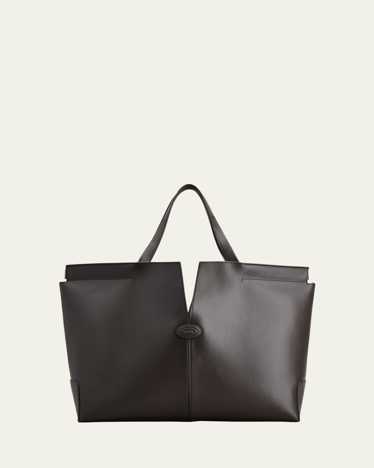 Tod's Medium Mixed Calfskin Timeless Tote Shopping Bag - Bergdorf