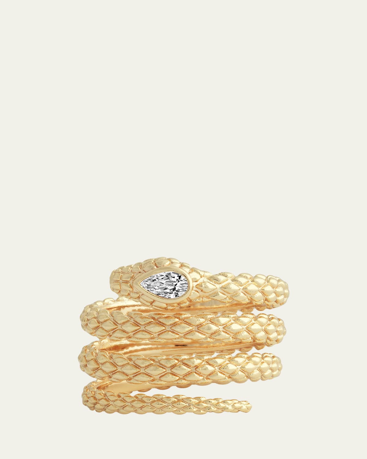18k Yellow Gold Flux Ring