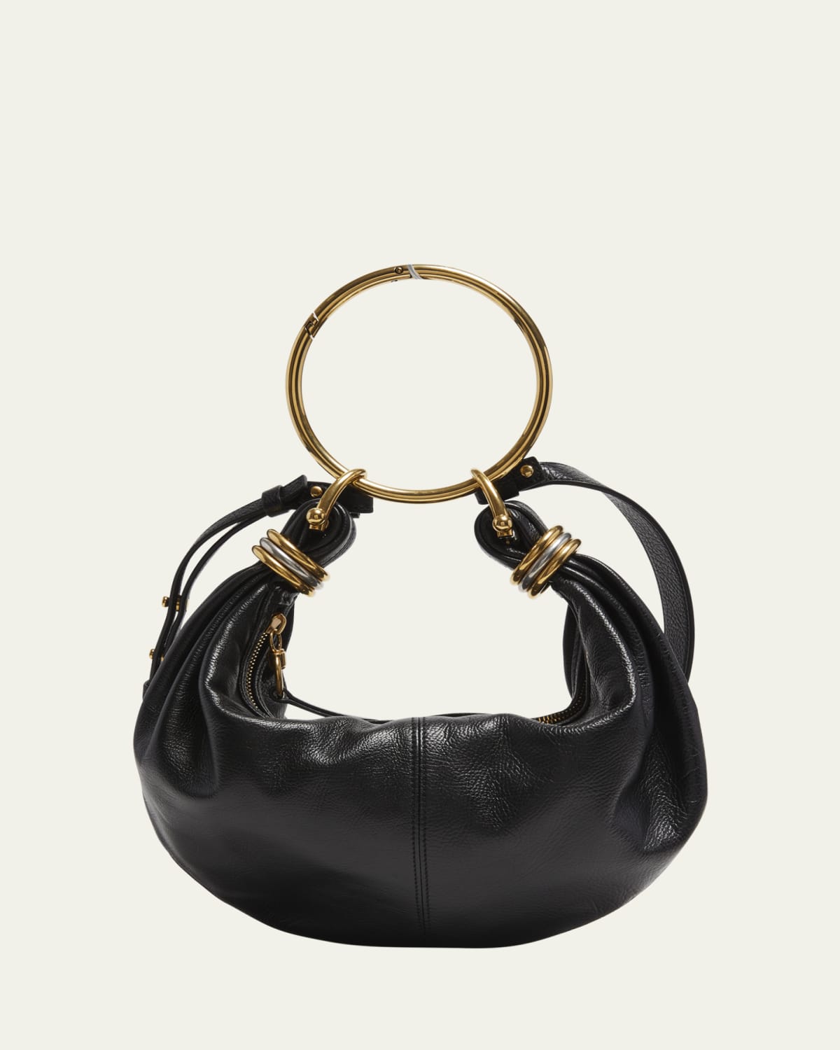 Chloe Summer Banana Top-Handle Bag in Crochet Fabric - Bergdorf