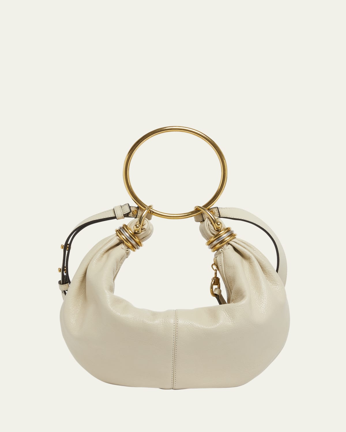 Chloe Summer Banana Top-Handle Bag in Crochet Fabric - Bergdorf