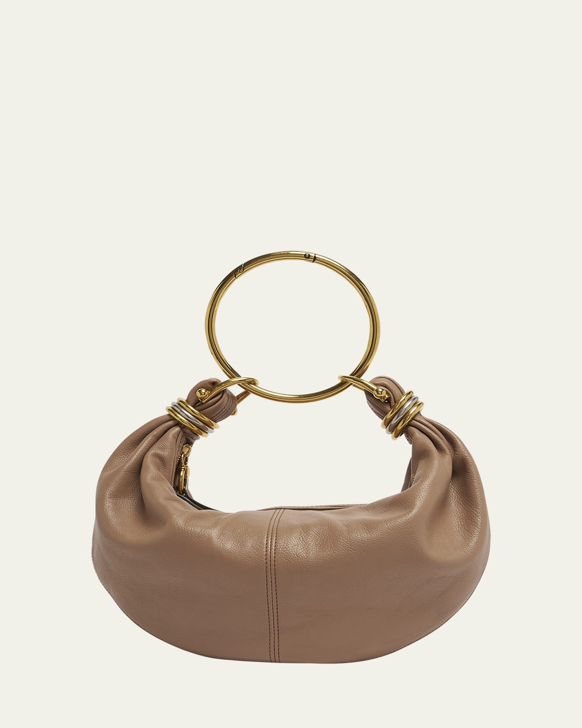 Chloe Summer Banana Top-Handle Bag in Crochet Fabric - Bergdorf