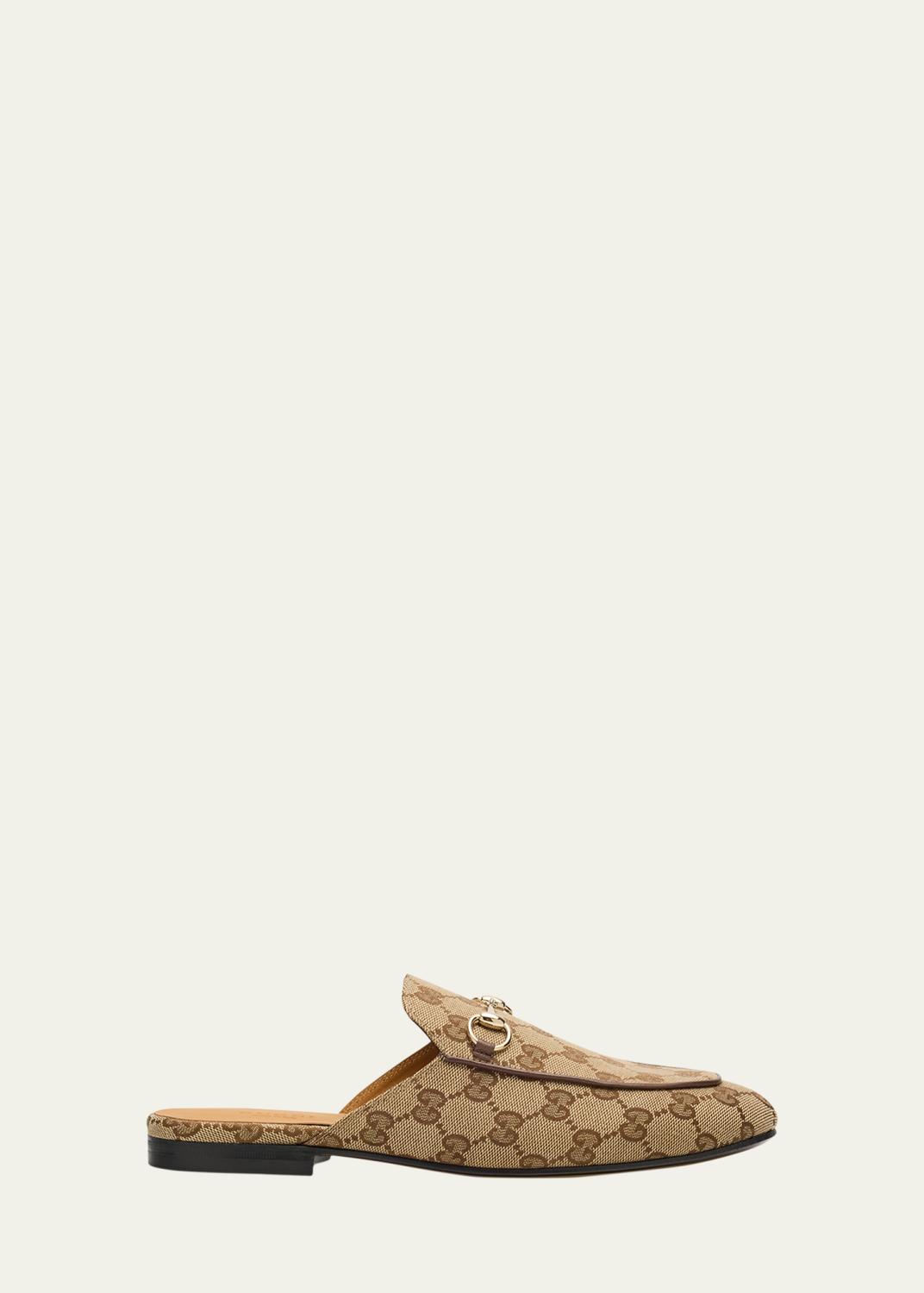 Gucci 1953 Horsebit Monogram Denim Loafers - Bergdorf Goodman