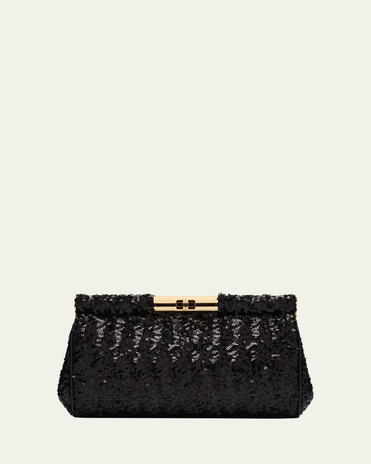 Mira Clutch Bag in Textured Fabric