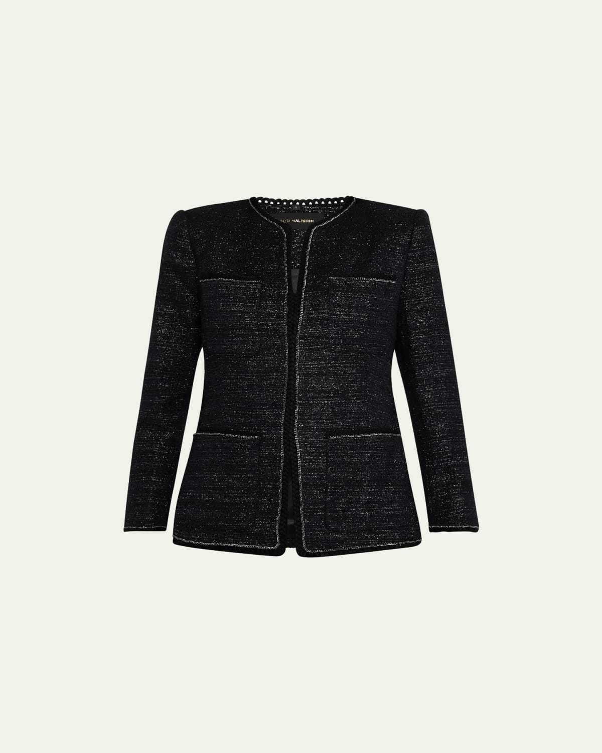 ジャケット・アウター the virgins tweed feather cuff jacket NAM62490160VLHU807-35.jpg
