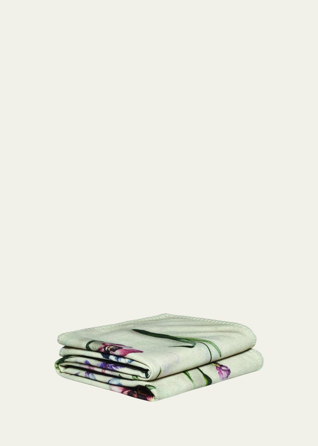 Saved NY Modern Calligraphy Throw Blanket - Bergdorf Goodman