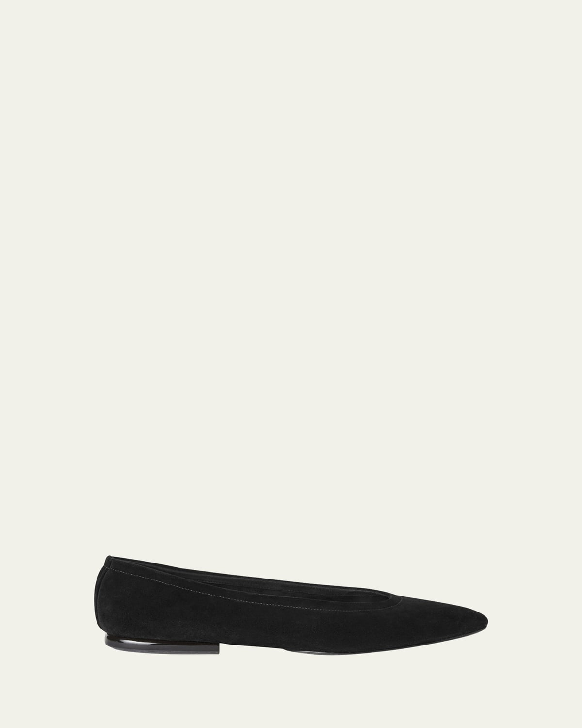 Loro Piana Primula Animal-Print Patent Ballerina Flats - Bergdorf