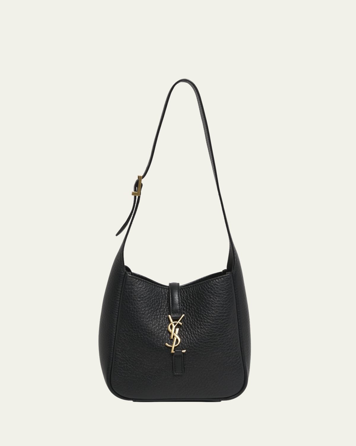 Mini VLOGO Moon Leather Hobo Bag