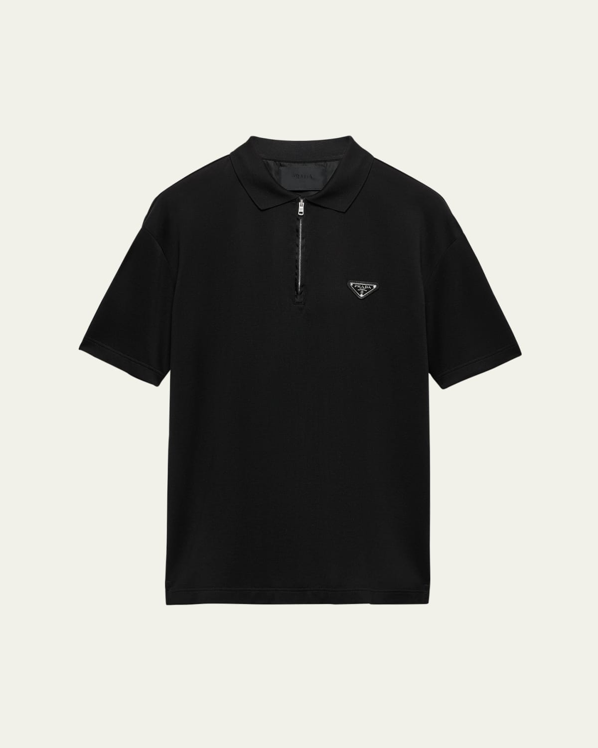 【送料&関税込】Prada Maglia White Piqué polo shirt | PRADA