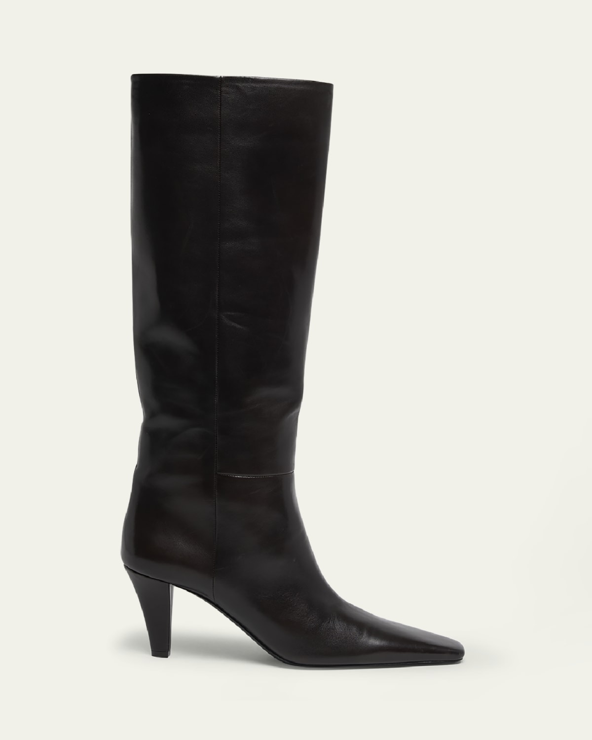 THE ROW Awar Leather Over-The-Knee Boots - Bergdorf Goodman