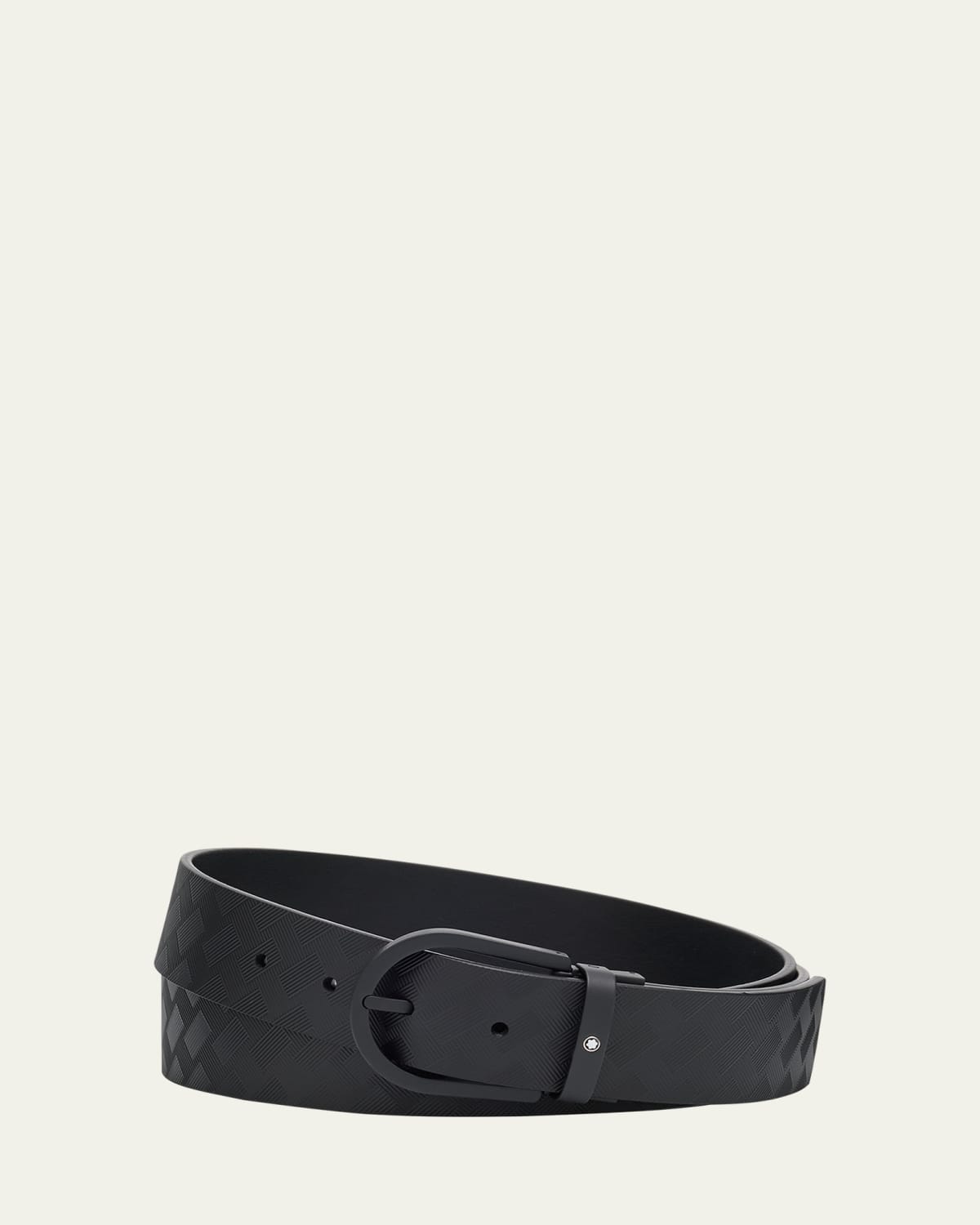 Loro Piana アルサベル・ベルト ブラック Loro Piana Men's Alsavel Braided Suede Belt - Bergdorf Goodman
