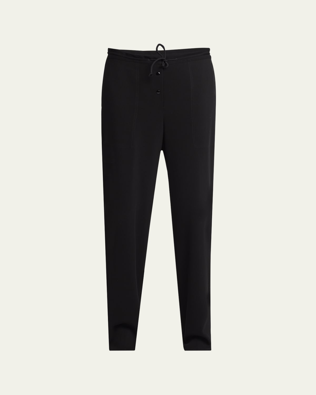 THE ROW Gala Straight-Leg Wool Pants - Bergdorf Goodman THE ROW Gala Straight-Leg Wool Pants - Bergdorf Goodman