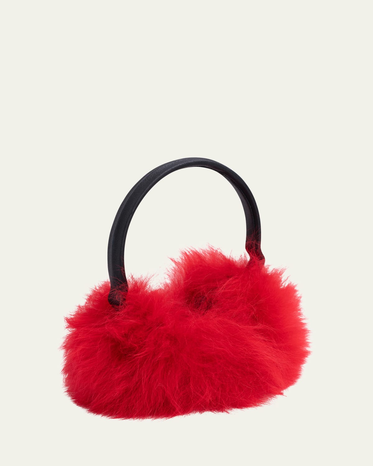 Yves Salomon Thick Leather & Cashmere Earmuffs - Bergdorf Goodman
