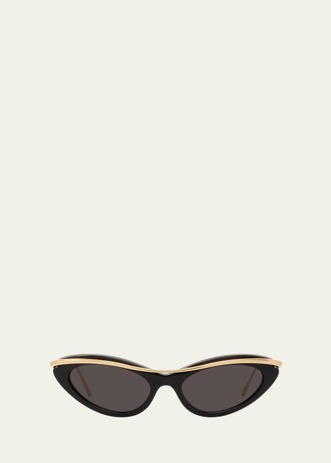 Miu Miu MU A57S Metal Square Sunglasses - Bergdorf Goodman display picture 3