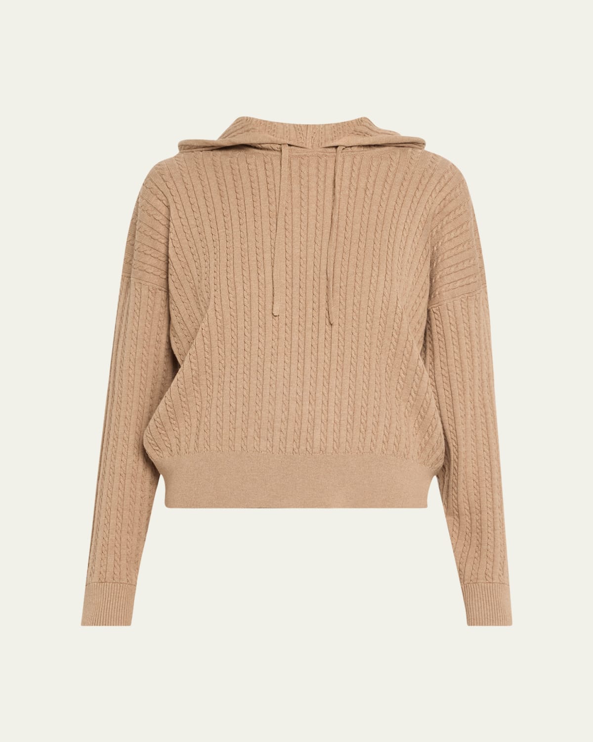 SIMKHAI Cable-Knit Hoodie - Bergdorf Goodman
