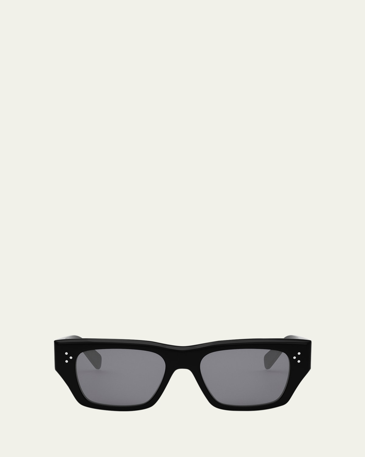 Celine Men's 3-Dot Acetate Rectangle Sunglasses - Bergdorf Goodman