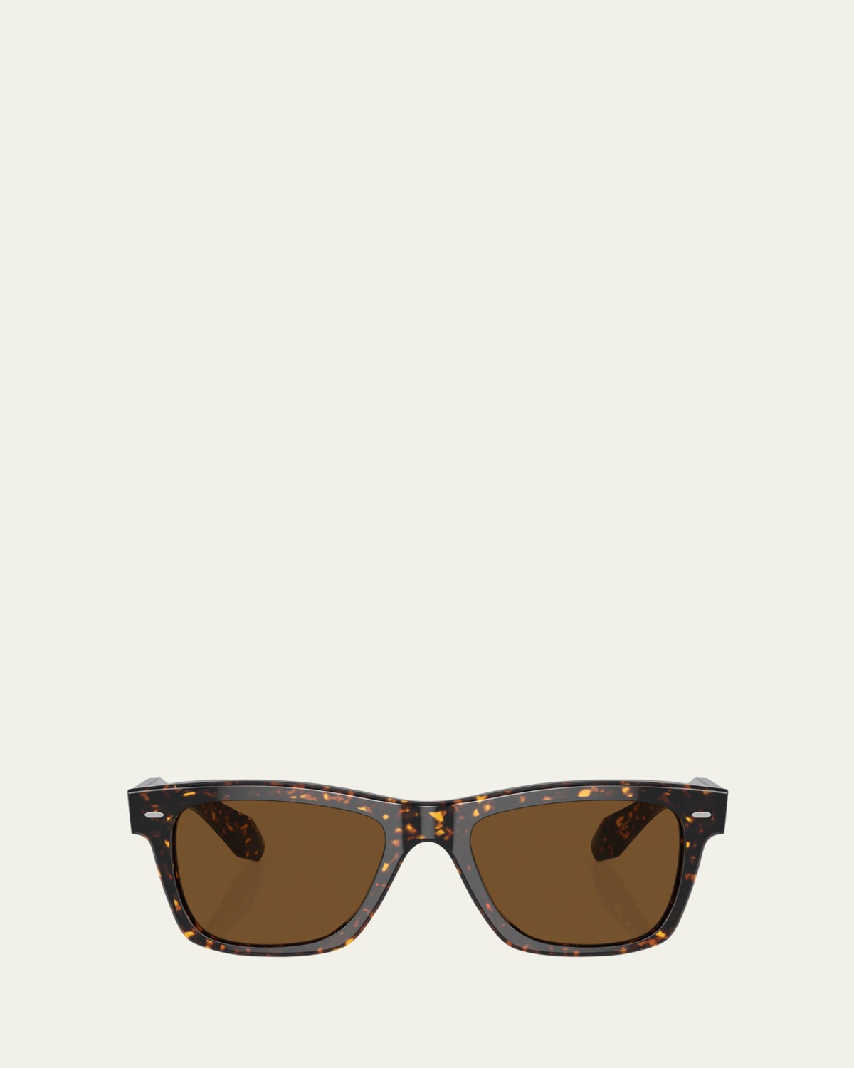 Oliver Peoples Men's N.04 Sun Acetate Rectangle Sunglasses