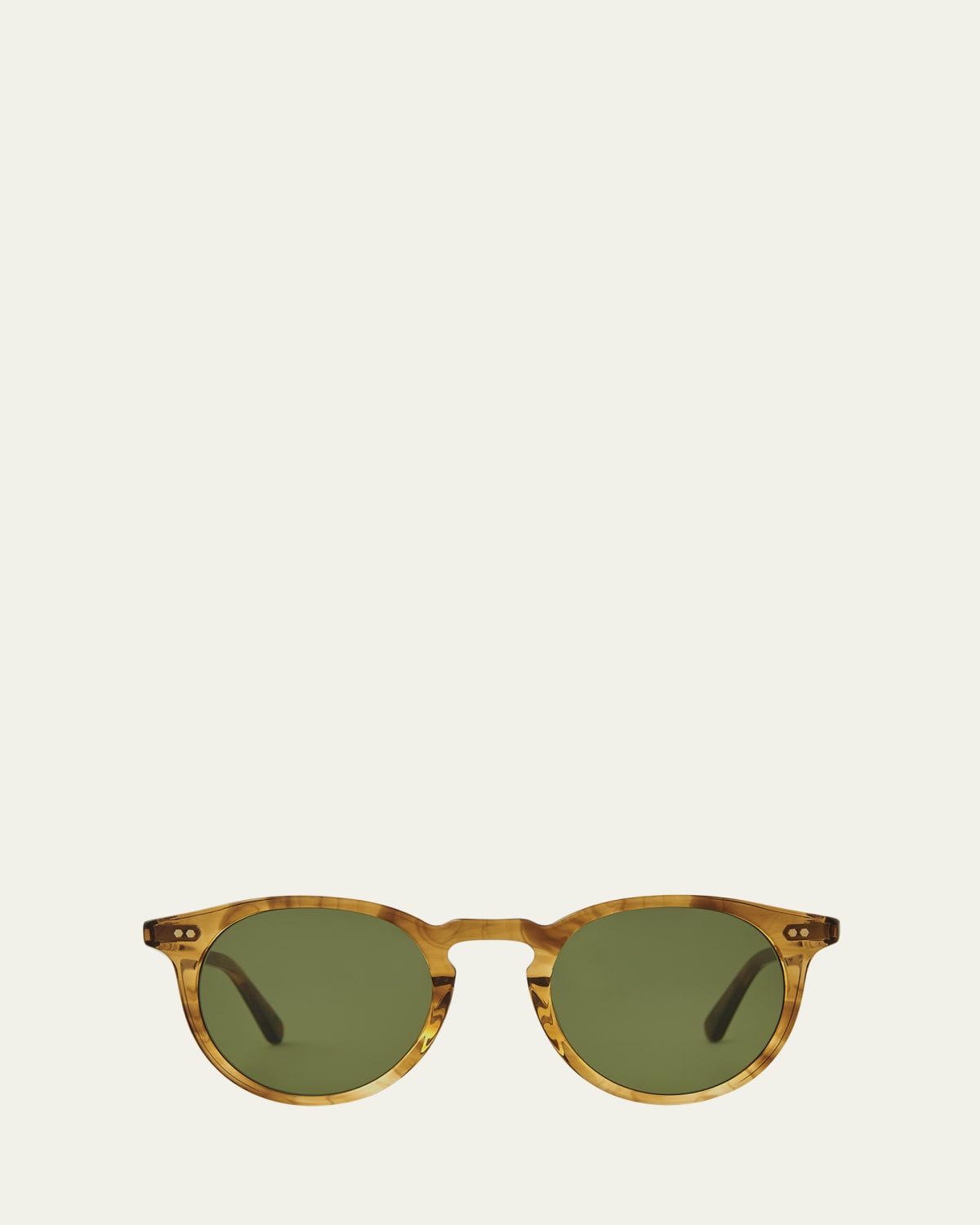 Mr. Leight Men's Marmont Combo Round Sunglasses - Bergdorf Goodman