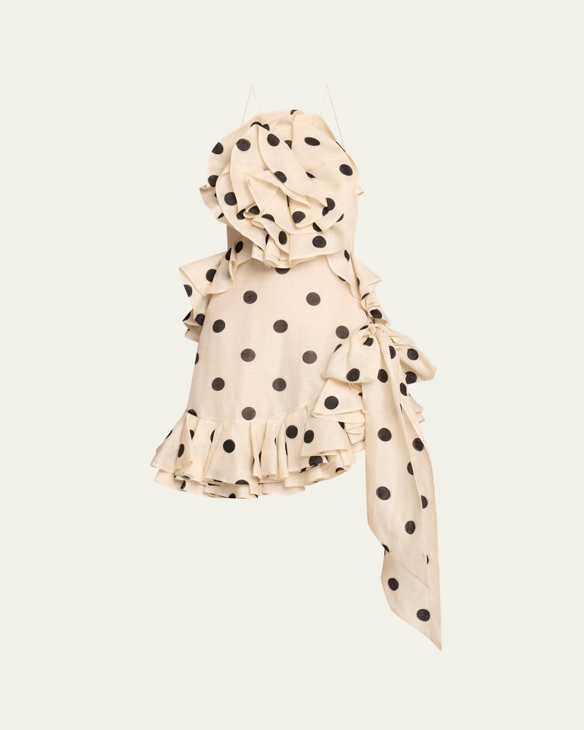 【Zimmermann】ILLUSTRATION BILLOW SHIFT シルクリネン ミニ bg_4853189_100010_m