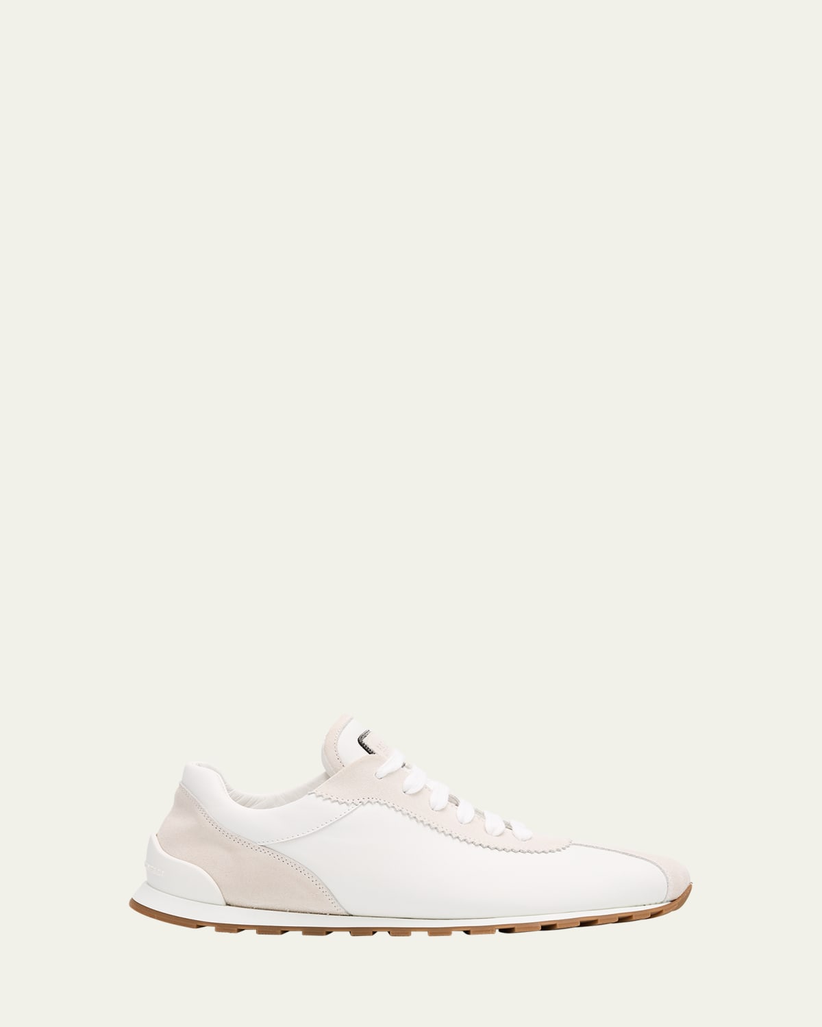 Beaded Suede T-Toe Sneakers