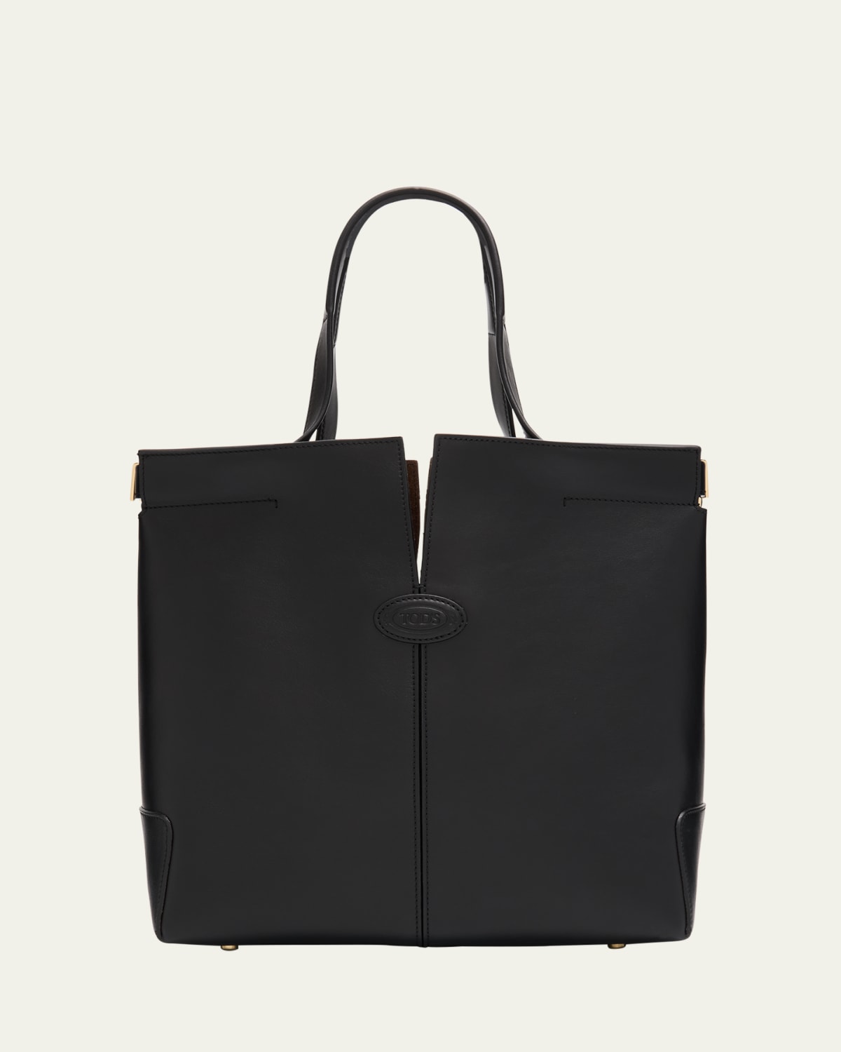 Tod's Medium Mixed Calfskin Timeless Tote Shopping Bag - Bergdorf