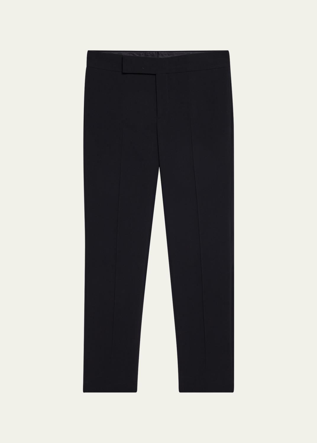 Giorgio Armani Men's Loose-Fit Seersucker Pants - Bergdorf Goodman