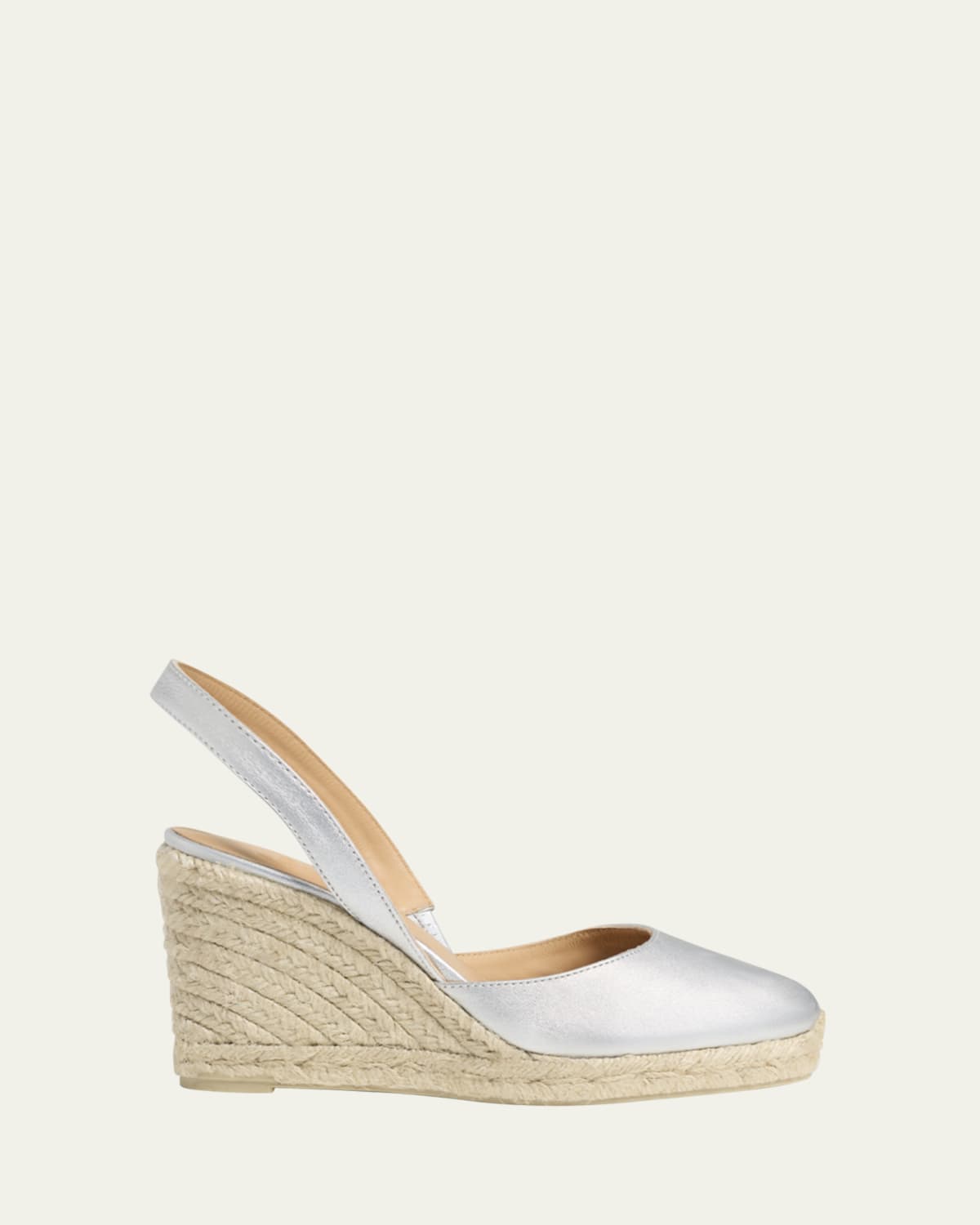 Carina Linen Wedge Espadrille Sandals