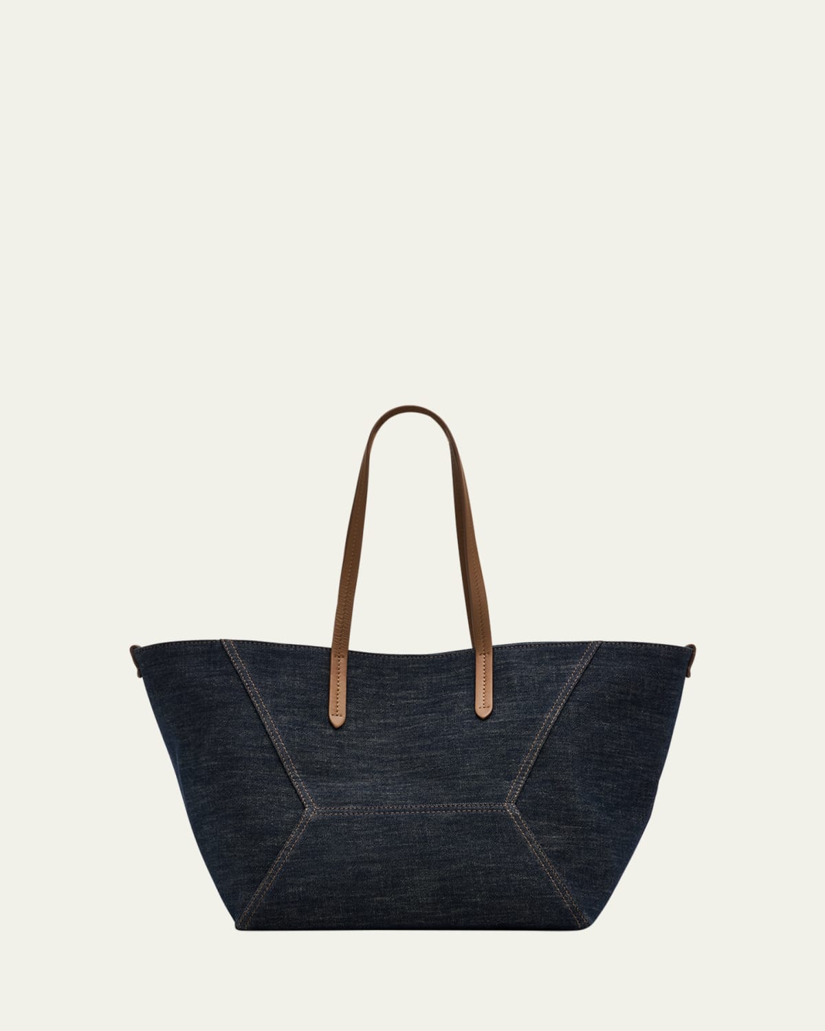 THE ROW Pim Tote in Light Nappa Leather - Bergdorf Goodman
