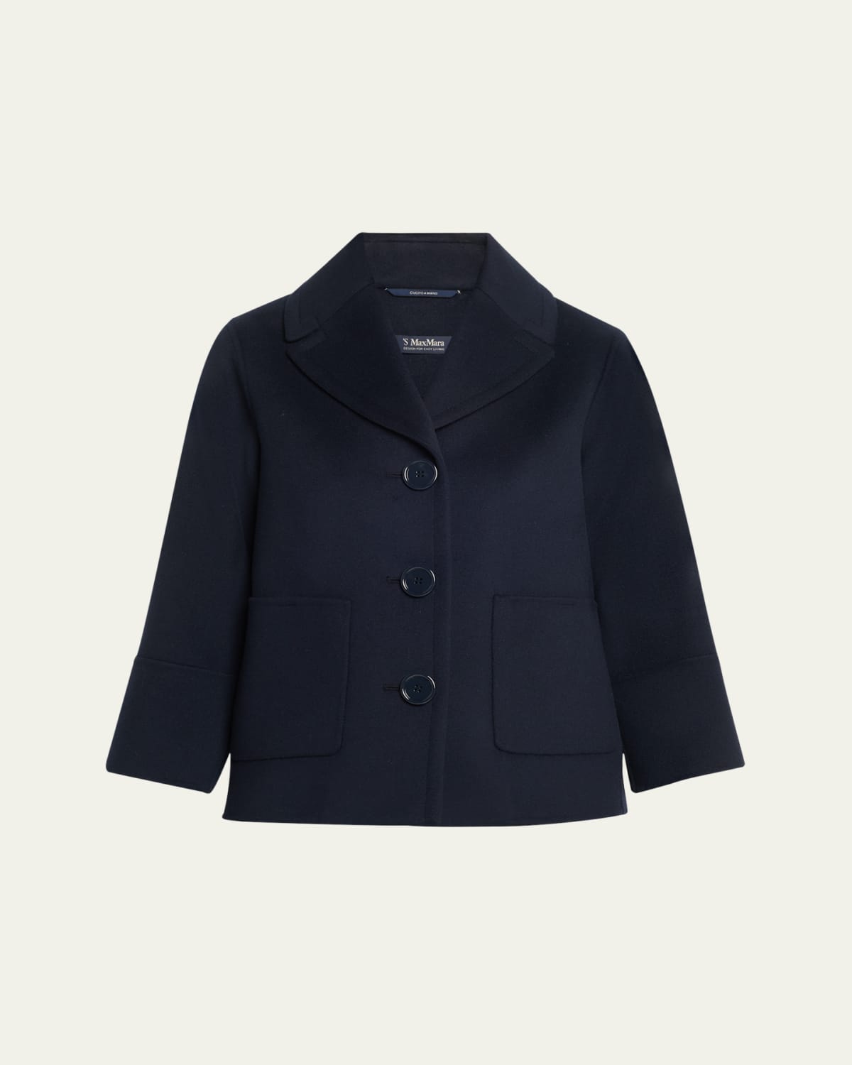 Max Mara Windsor Cotton Jacket - Bergdorf Goodman
