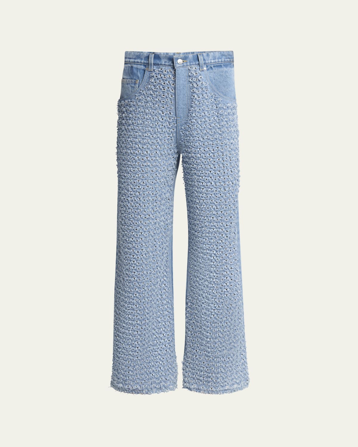 パンツ Stella McCartney Wide Work Denim Pant Stella McCartney Wide Work Denim Pant