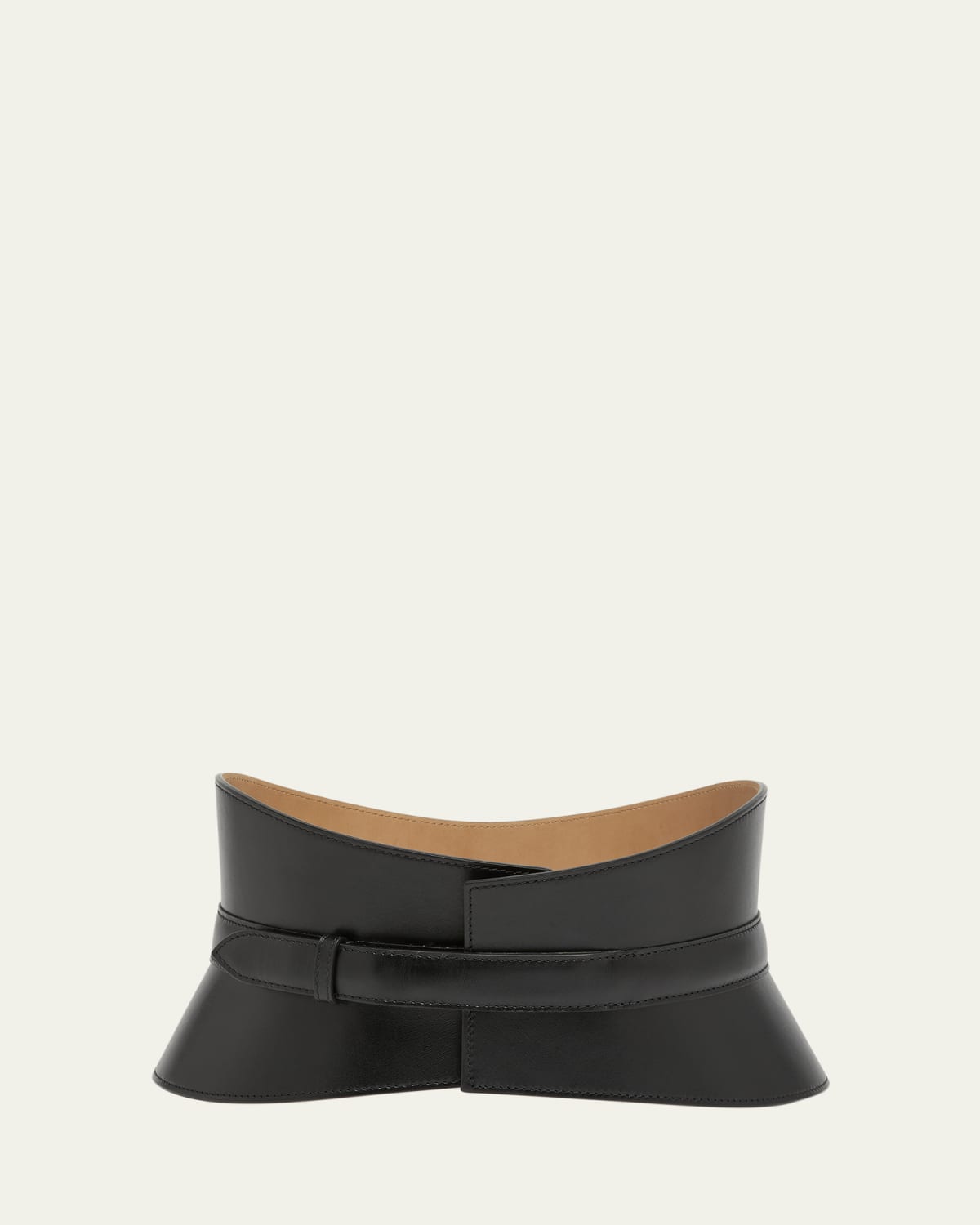 ALAIA Open Fringe Leather Belt - Bergdorf Goodman