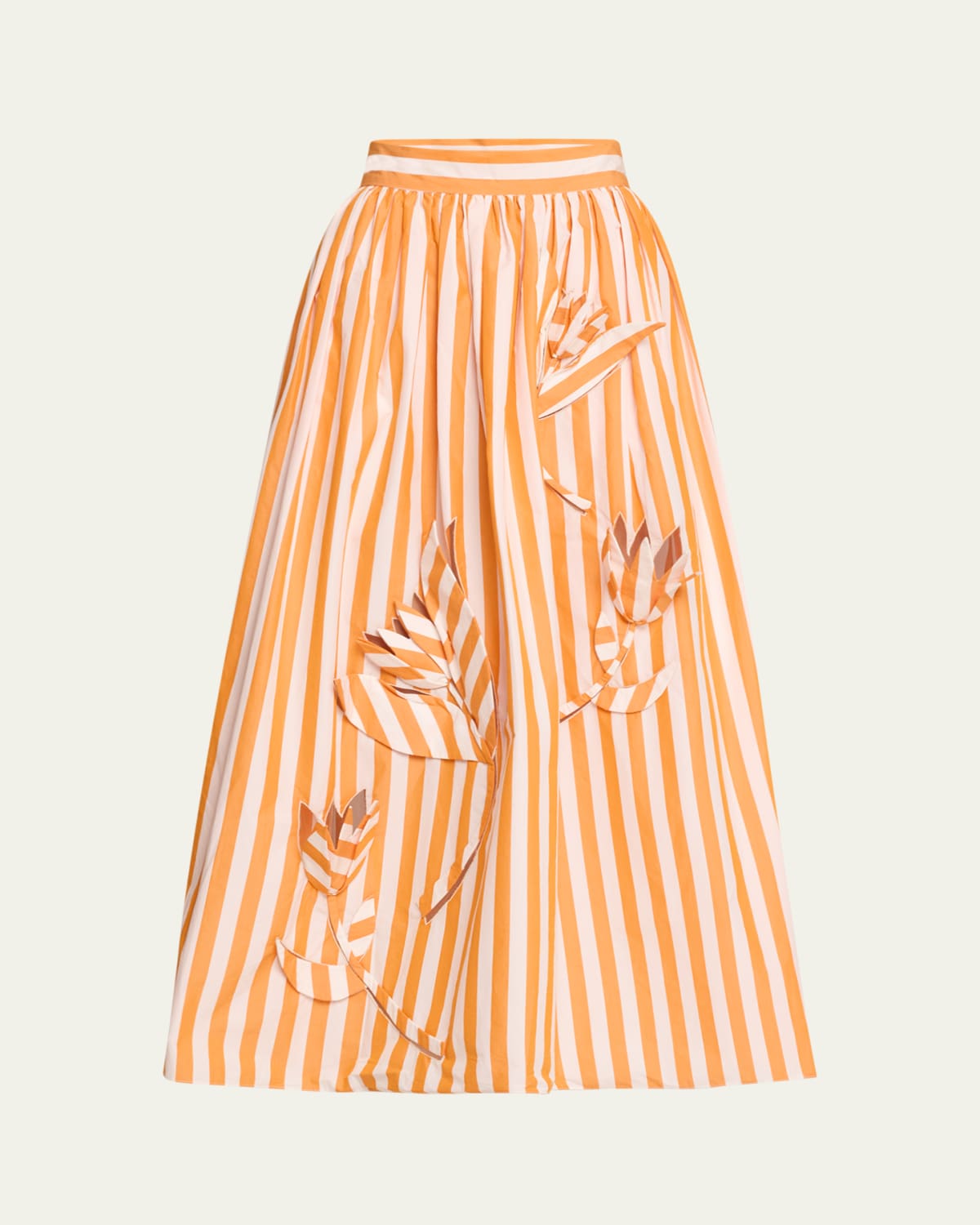 Oscar de la Renta vintage 花柄 スカート 9A3 Oscar de la Renta vintage 花柄スカート 9A3