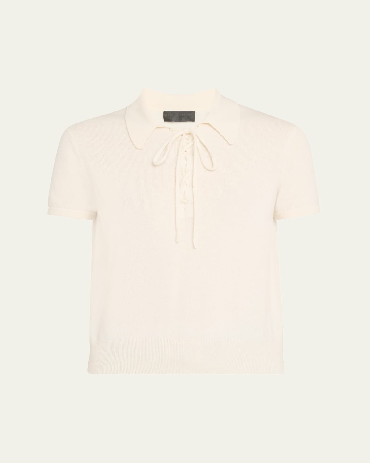 Shrunken Short-Sleeve Cardigan